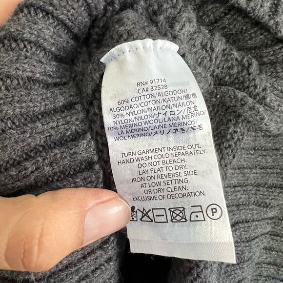 Armani Exchange Merino Wool Blend Knit Pullover Sweater XS - Picture 7 of 7